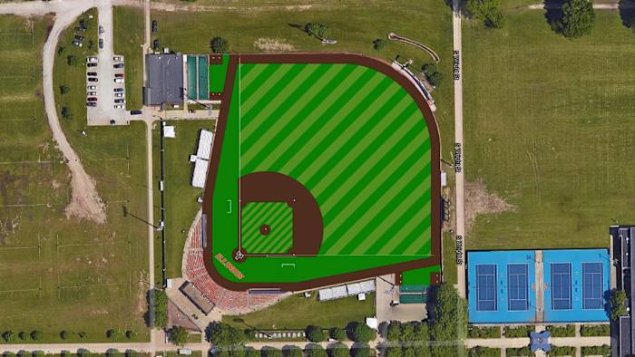The installation of field turf at Illinois Field that was expected to be installed by the Fall of 2020 but could be pushed back due to the ongoing COVID-19 epidemic.
